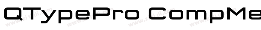 QTypePro CompMedium字体转换